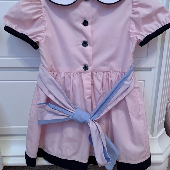 The Beaufort Bonnet Company Cindy Lou sash dress pink - Picture 2 of 2